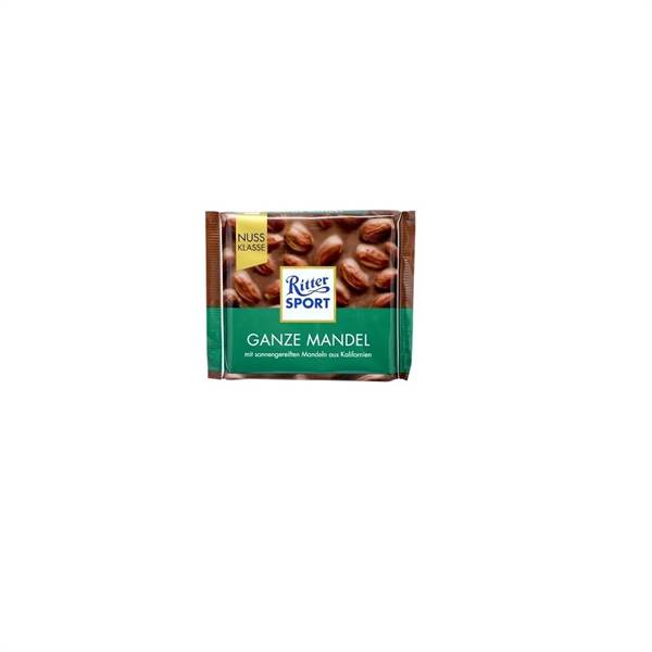 Ritter Sport Ganze Mandle Chocolate Imported